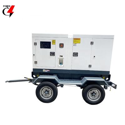 ποιότητας  Best Selling 80kw/80 kw/100 KVA Commercial Silent Portable Industrial Standby Diesel AC Generator 3 Phase On Trailer Price 8 Hours Keep Running εργοστάσιο