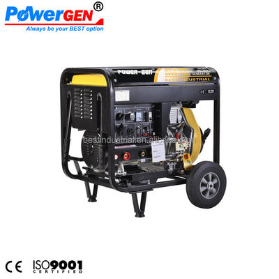 ποιότητας  With 2 operating modes! ! ! 180A Max Diesel Engine 10HP Diesel Generator 5KW Portable Welding Welding Machine BDGW7500E εργοστάσιο